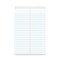 Universal 6 in. x 9 in. Steno Pads - Gregg Rule (80/Pad, 6 Pads/Pack)